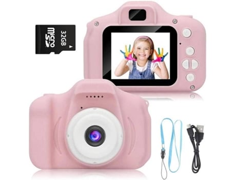 Cámara Instantánea para Niños ARTIZLEE CCM01 (Rosa - 8 MP - 600 mAh)