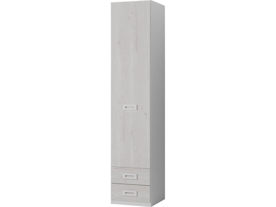 Armario MUEBLAM Nieve Artic Melamina (50x232x50 cm)