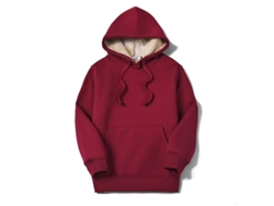 2026-sudadera Con Capucha Para Mujer Con Forro De Sherpa Fleece Abrigo Cálido Invierno Casual