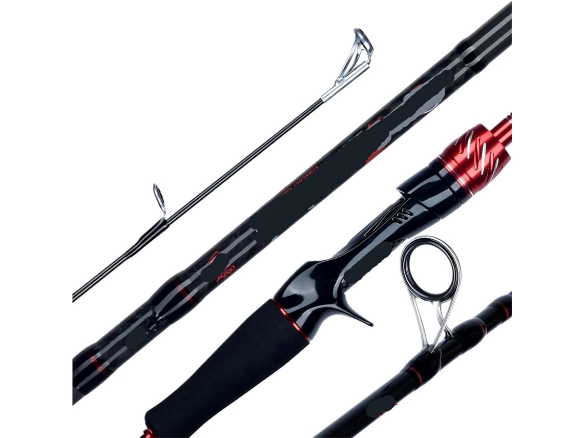 Caña De Pescar, Spinning Y Casting Carbono, Mini Roca, 1.8/2.1/2.4/2.7/3.0 M, Traveler, 3.0 Resistente