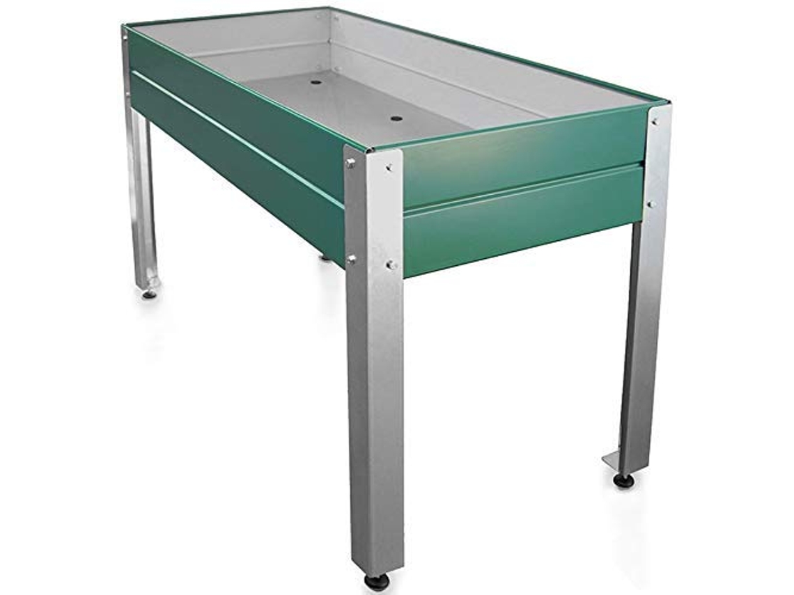 Mesa de cultivo para jardim urbano 120 x 60 cm x 81 cm GYC