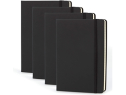 Cuaderno A5 Tapa Dura en Faux Leather para Mujeres y Hombres, Cuaderno con Páginas Rayadas para Escribir Kofihety