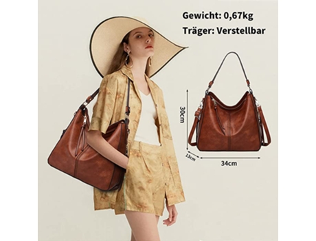 Bolso de mano (marrón)