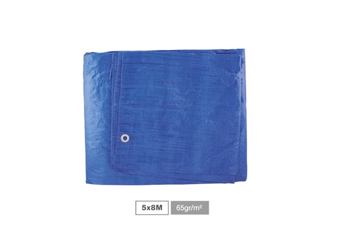 Toldo 65gr 5x8m Azul
