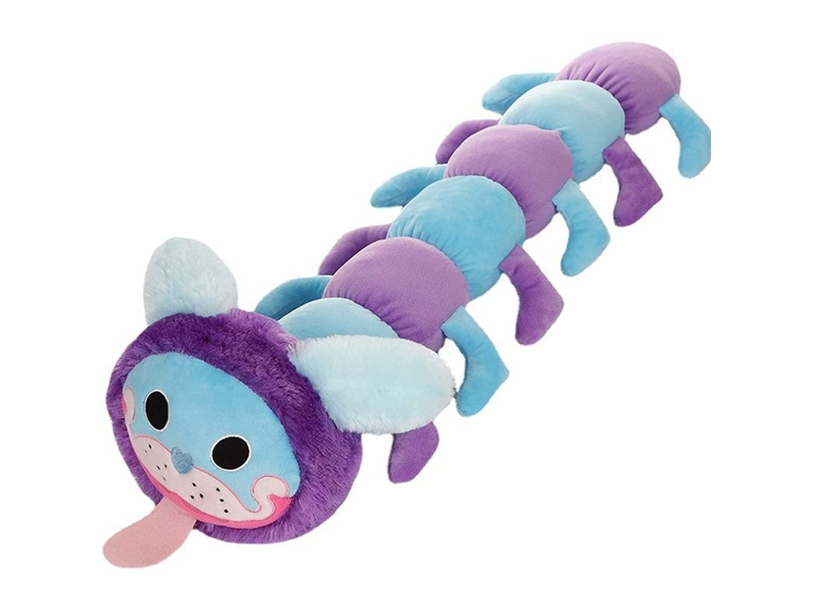Peluche Pj Pug-a-pillar De 61 Cm (24"), Ideal Como Regalo Para Aficionados A Los Videojuegos. Muñeco De Peluche Suave Y Mullido.