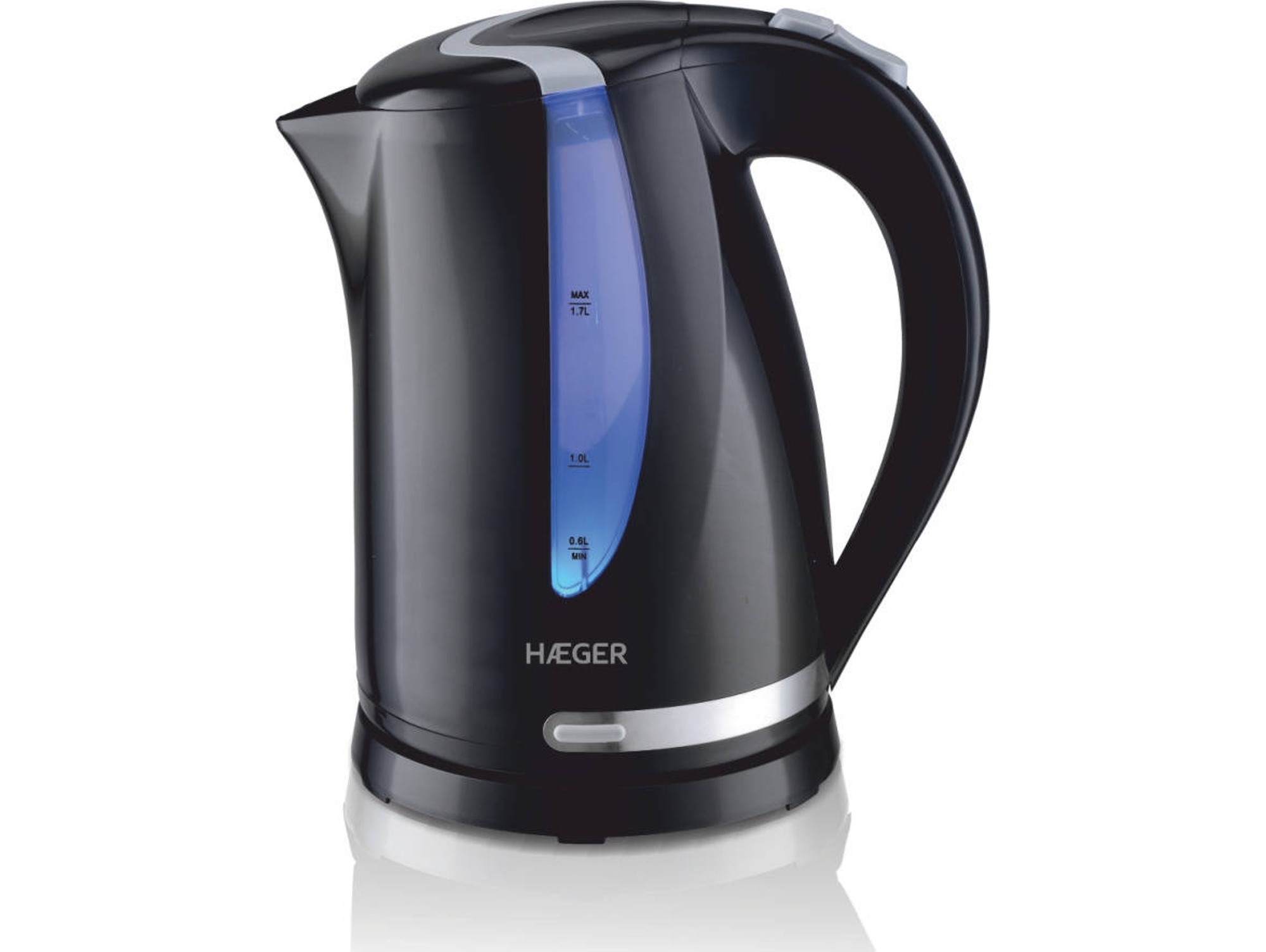 Hervidor Eléctrico HAEGER  Blackness  (1.7 L)