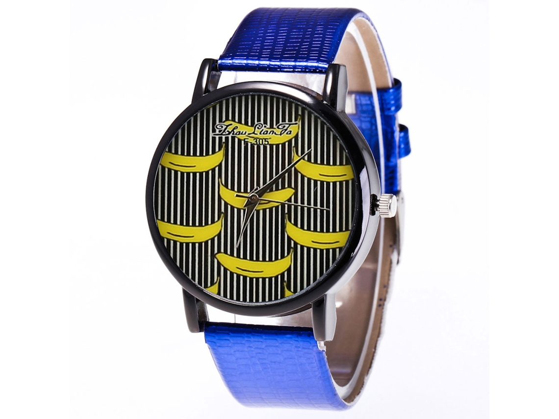 Reloj De Cuarzo Para Parejas Elegante Unisex Zhoulianfa F305-hx Azul