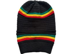 Gorro De Punto Unisex Con Rayas Multicolores, Confeccionado En Acrílico Suave, Para Hombres Y Mujeres.