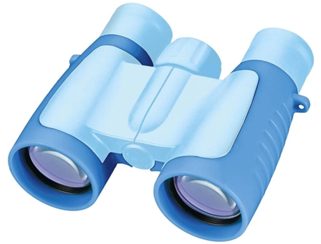 Prismáticos ENKERS para niños a prueba de golpes 10 x 22 mm alta resolución óptica real s para niños regalo para niños-azul