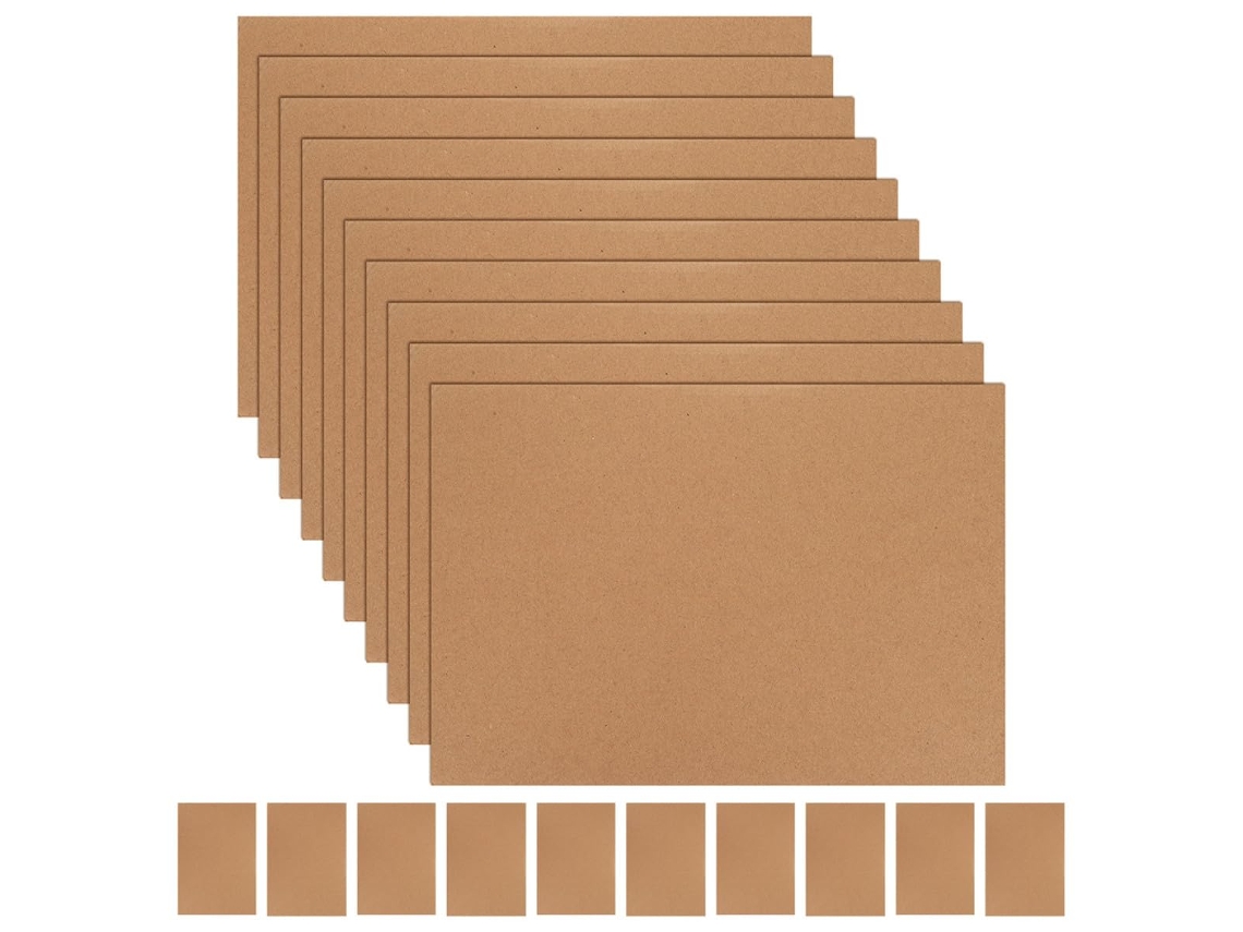 Cartón Corrugado A5 15x21 Cm 20 Hojas Para Manualidades Embalaje Y Envío Láminass Para Bricolaje Y Protección De
