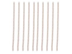Cadena De Cobre Tipo Eslabones De 10 M (32,8 Pies) Para Manualidades, Joyería Y Artesanía En Metal.