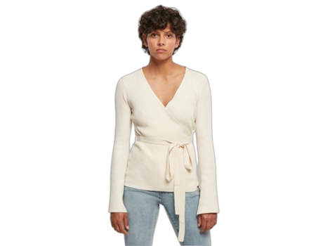 Abrigo de Mujer URBAN CLASSICS (2XL - Blanco)