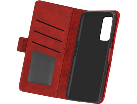 Carcasa Realme 7 Pro AVIZAR Función Soporte Video Rojo