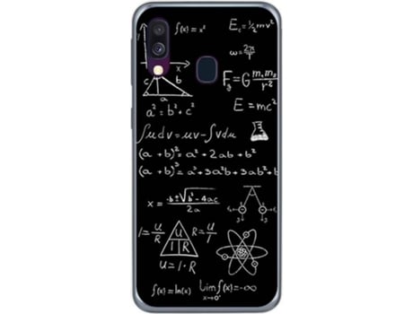 Carcasa Samsung Galaxy A40 TUMUNDOSMARTPHONE Formulas Multicolor
