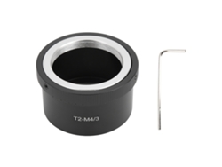 Adaptador de montura de objetivo T2 a M4/3, anillo adaptador para cámara, accesorio para objetivo