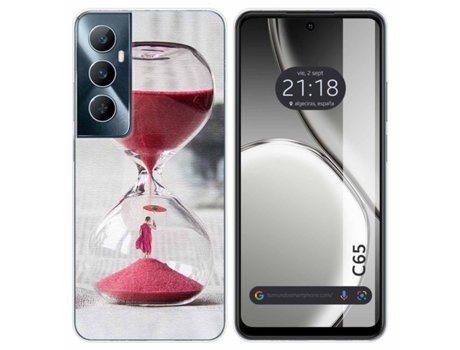 Funda Diseño Reloj para Realme C65 4G TUMUNDOSMARTPHONE Silicona Multicolor