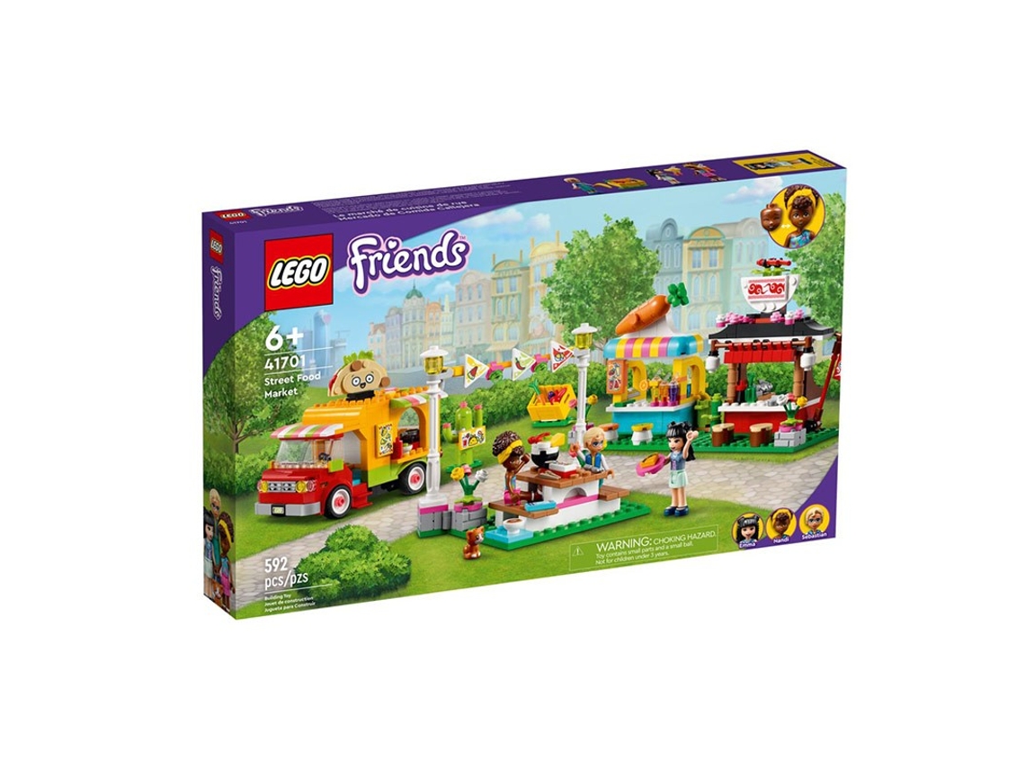 LEGO Friends: Mercado de Comida (Idade Mínima Recomendada: 6 anos - 592 Peças)