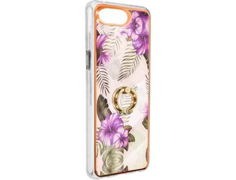 Carcasa iPhone 8 Plus AVIZAR Anillo Sujeción Morado