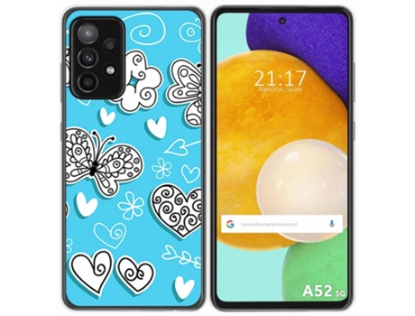 Carcasa Samsung Galaxy A52 / A52 5G / A52s 5G TUMUNDOSMARTPHONE Dibujos Multicolor