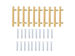 10 Tiradores De Acero Inoxidable Modernos Con Forma De Tubo Hueco Para Puertas, Armarios, Cocinas Y Baños. Distancia