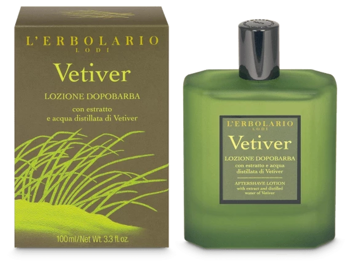 Vetiver para después del afeitado 100 ml Lerbolario