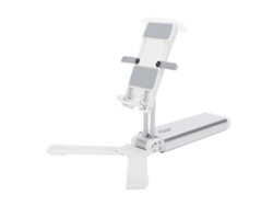 Soporte Para Teléfono (transmisión En Vivo De Escritorio Portátil Deformable) Bracket Perezoso Para Tableta De Plata Espacial