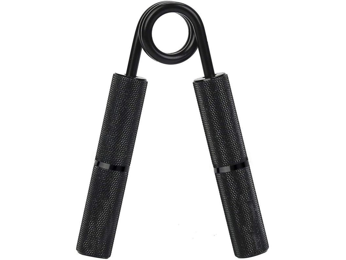 2026altiro-dispositivo De Fortalecimiento De Mano Y Muñeca De Metal Negro - Resistencia De 45 Kg Con Mango Grueso Antideslizante.