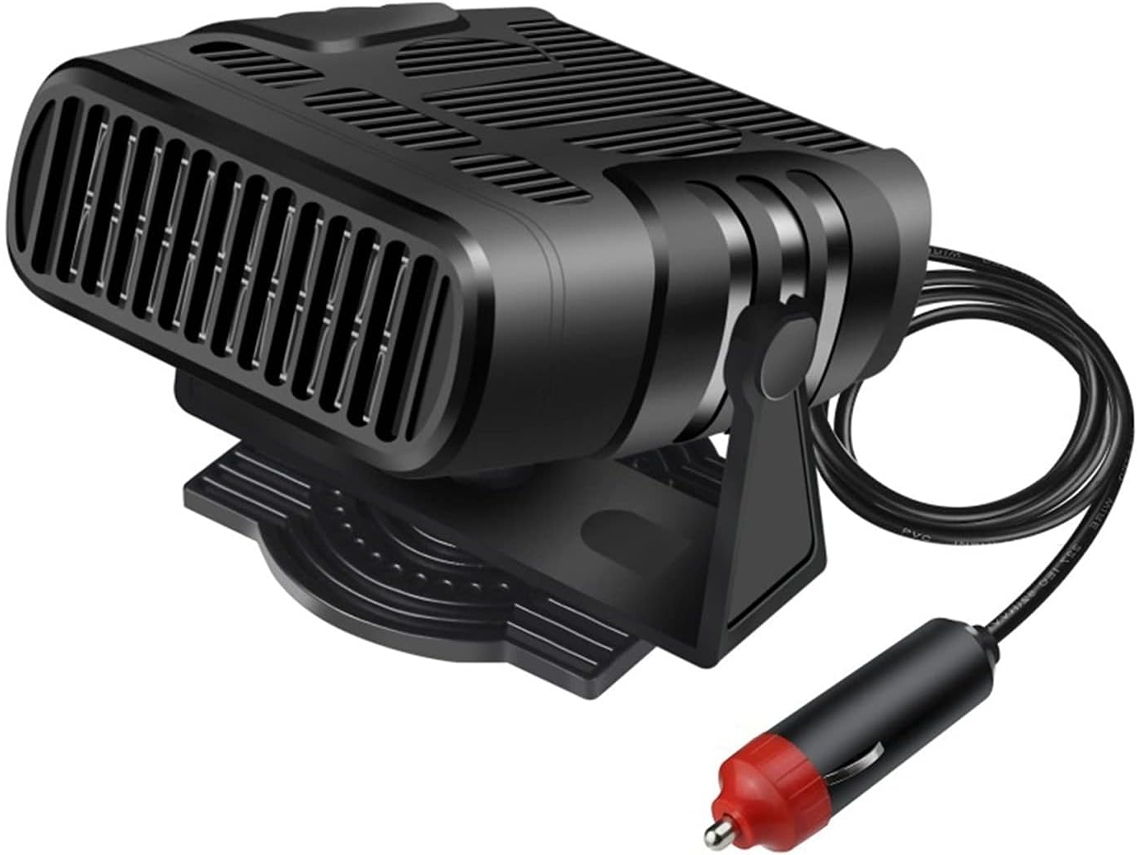 Calentador De Coche Portátil, Desempañador De Parabrisas De Coche De 24v 200w Con Base Giratoria De 360° Chrui