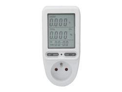 Monitor De Consumo Eléctrico Con Protección Contra Sobrecarga, Enchufe Fr, Medidor De Potencia Con Batería Recargable De 3,6 V.