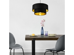 Lámpara Colgante LUX.PRO Negro/Dorado (60 W - E27)
