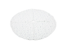 Falda De Árbol De Navidad Blanca Suave Y Elegante Para Decoración De Navidad En Dormitorio, Bar Y Oficina