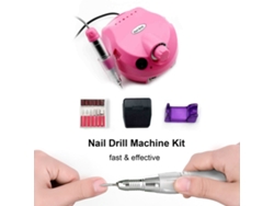 Máquina Perforadora De Uñas Con Pedal Y Soporte, 35000 Rpm, Lijadora Eléctrica De Uñas Para Uñas Acrílicas, Manicura, Pedicura, Pulido Y Eliminación De Cutículas.