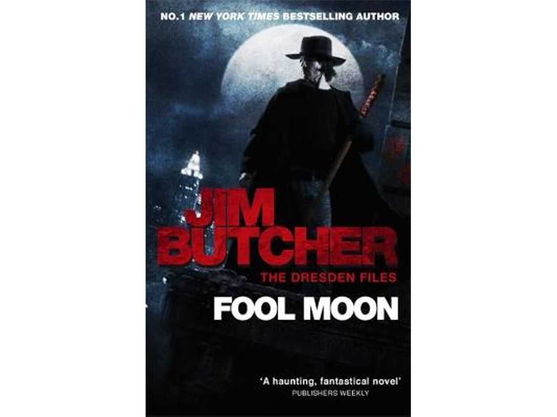 Libro Fool Moon de Jim Butcher (Inglés)