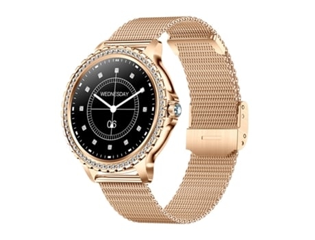 Smartwatch Bluetooth Llamada Más de 20 Modos Deportivos Oro AUJEZON