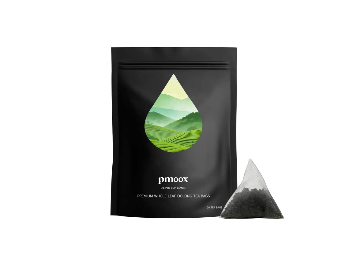 Bolsitas de té oolong ligeras y relajantes