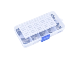 Kit De 200 Transistores De 10 Valores Silicon Npn Pnp Bc337 Bc327 2n2222 2n2907 2n3904 2n3906 S8050 S8550 A1015 C1815
