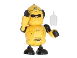 2026-juguete Robot Niño Gorila Con Niebla Luz Sonido Bailar Led Regalo Niños Amarillo