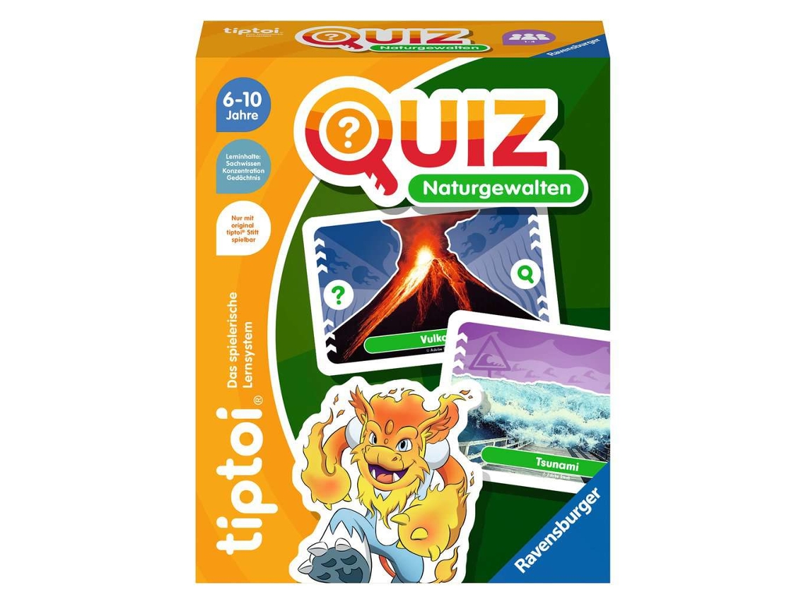 Juego de mesa TIPTOI Questionário (6 anos)