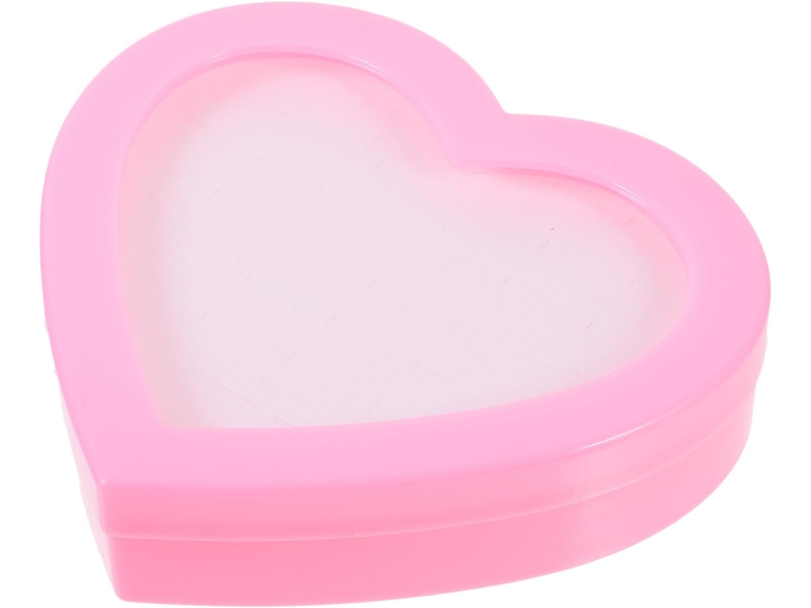 Anillos Niños Niñas Soporte 36 Diseño Corazón 15 5 14 3 7 Almacenamiento Joyas Regalo Versátil Caja Rosa X Cm