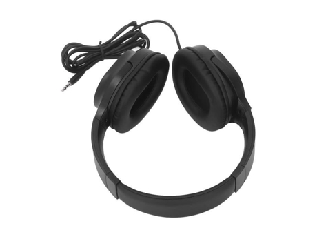 HURRISE Auriculares de guitarra con cable Abs ligeros sobre la oreja auriculares con cable para estudiantes de música sintonizador de música