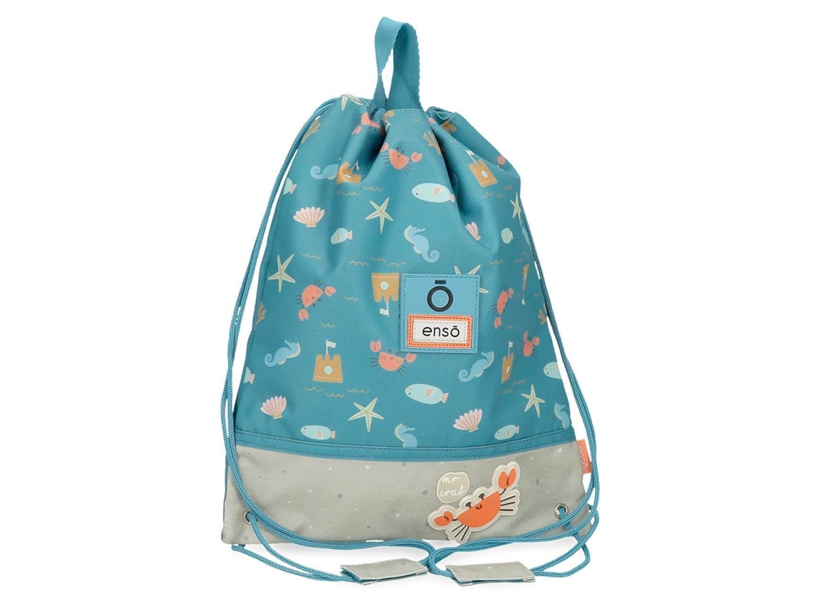 Enso Bolsa De Merienda Mr. Crab Poliéster Turquesa