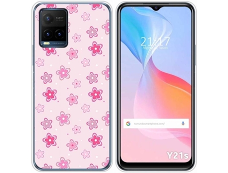 Carcasa Vivo Y21s / Y33s TUMUNDOSMARTPHONE Flores Multicolor