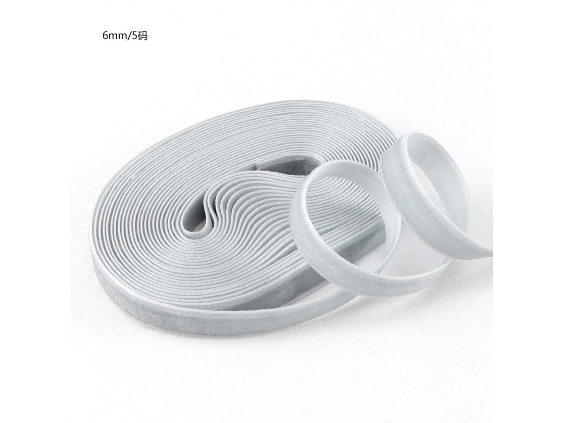 Cinta De Terciopelo Navideña Gris De 25 Mm Y 5 Yardas - Cinta Vintage - Adecuada Para Embalajes De Bodas Y Navidad