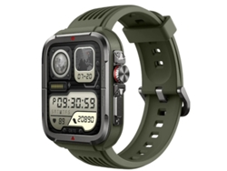 Reloj inteligente digital con corona, movimiento, salud, frecuencia cardíaca, oxígeno en sangre, reloj inteligente, asistente de voz, verde, Yizhood