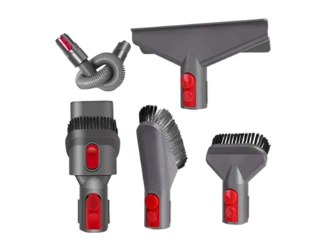 Accesorios para aspiradoras Dyson V7, V8, V10, V11, Compatible, lavable, reutilizable, cepillo suave de succión, 6 uds.
