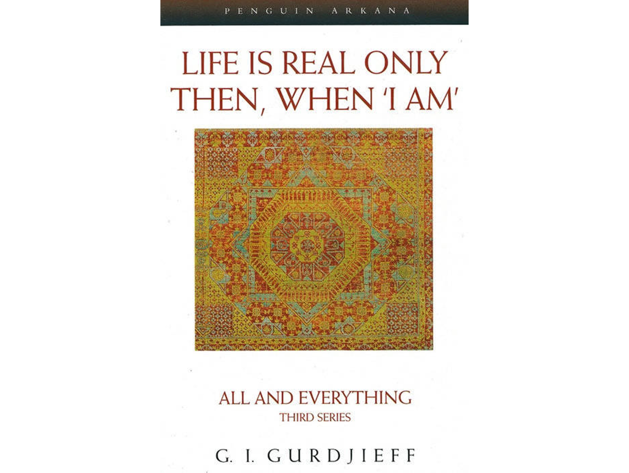 Libro Life is Real Only Then When I Am de G I Gurdjieff (Inglés)