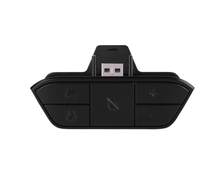 Adaptador de audio para auriculares HURRISE para Xbox One Adaptador de auriculares a prueba de polvo para Xbox One con controlador y sincronización