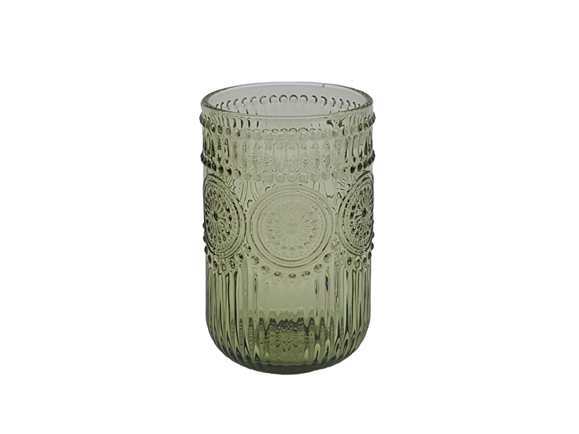 Juego de 6 vasos My Glass Girasol 400 ml Verde