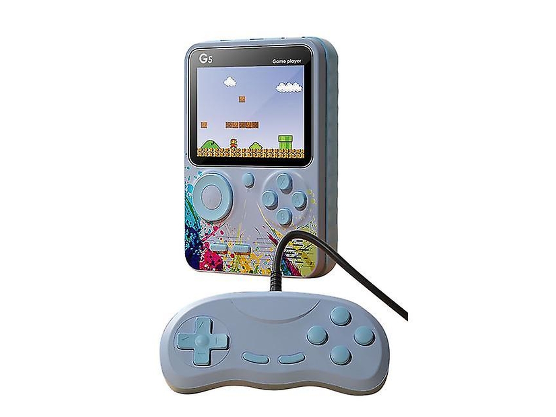 G5 Usb Mini Retro Handheld Handheld Video Game Console 3.0 Pulgadas De Pantalla Grande Incorporada Pocket Game Players 500 Juegos Clásicos