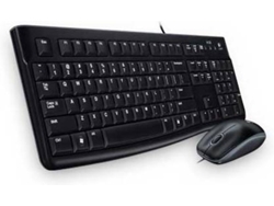 Teclado LOGITECH MK120 (Con Cable - Layout Nórdico)